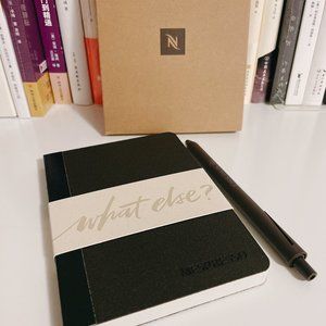 BRAND NEW NESPRESSO NOTEBOOK AND PEN SET